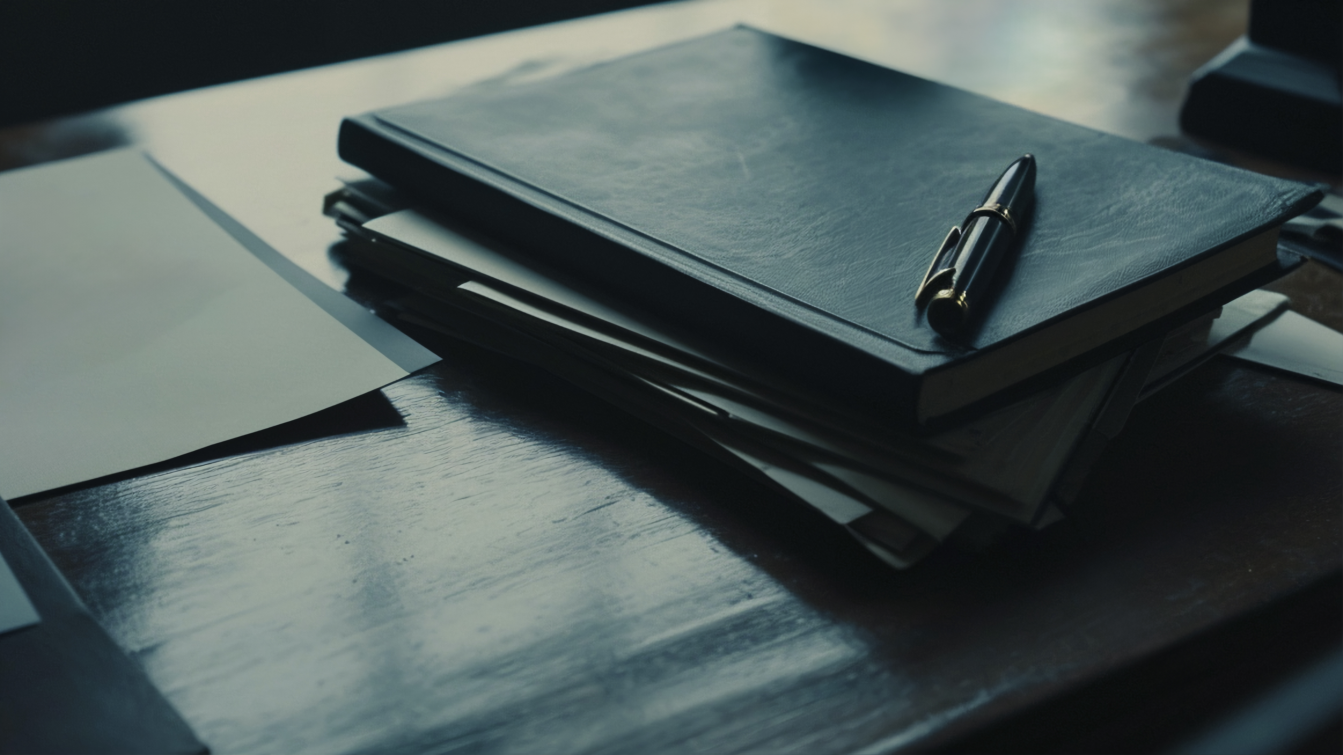 Counsel reviewing documents